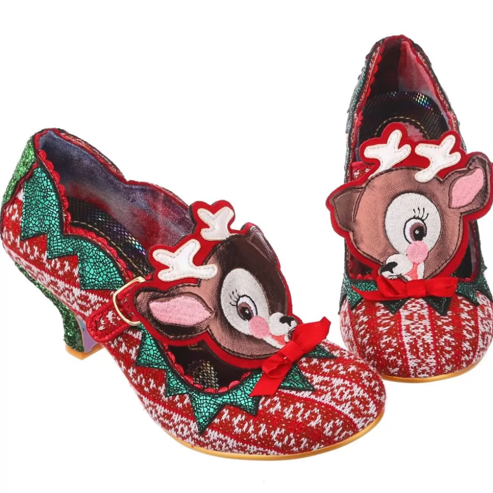 Irregular Choice Heel- Reindeer Games