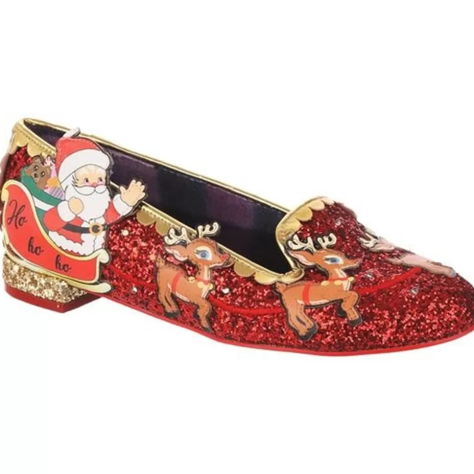 Irregular Choice Flat- Santas Sleigh