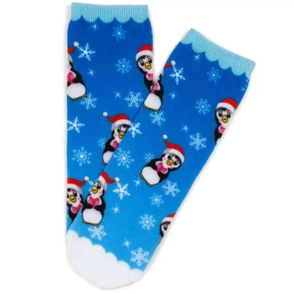 Irregular Choice Socks And Tights- Sockadelic Penguin