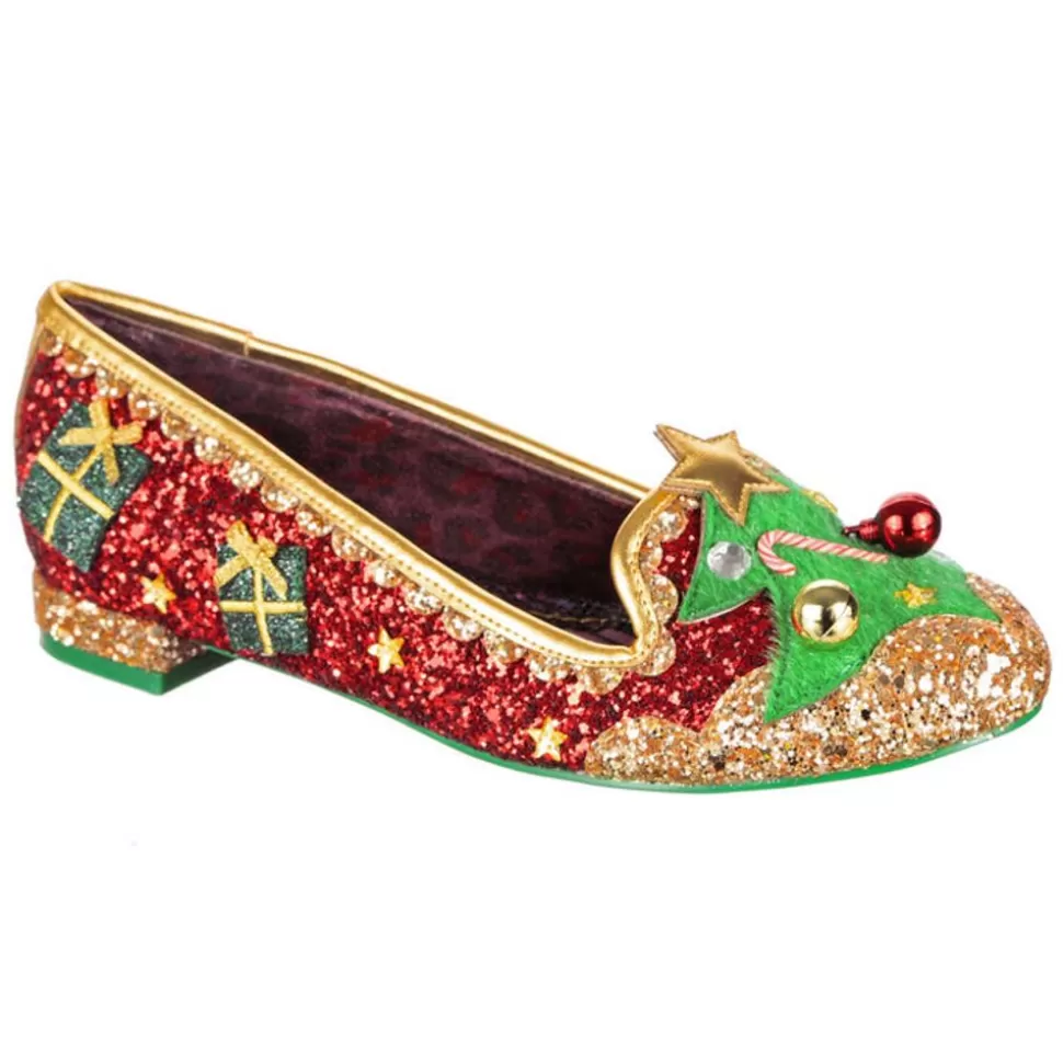 Irregular Choice Flat- Under The Tree