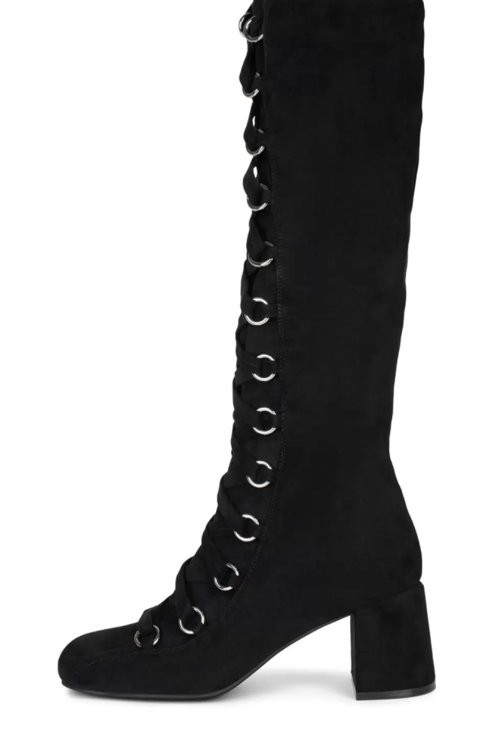 Jeffrey Campbell Boot- Aluma Black Suede