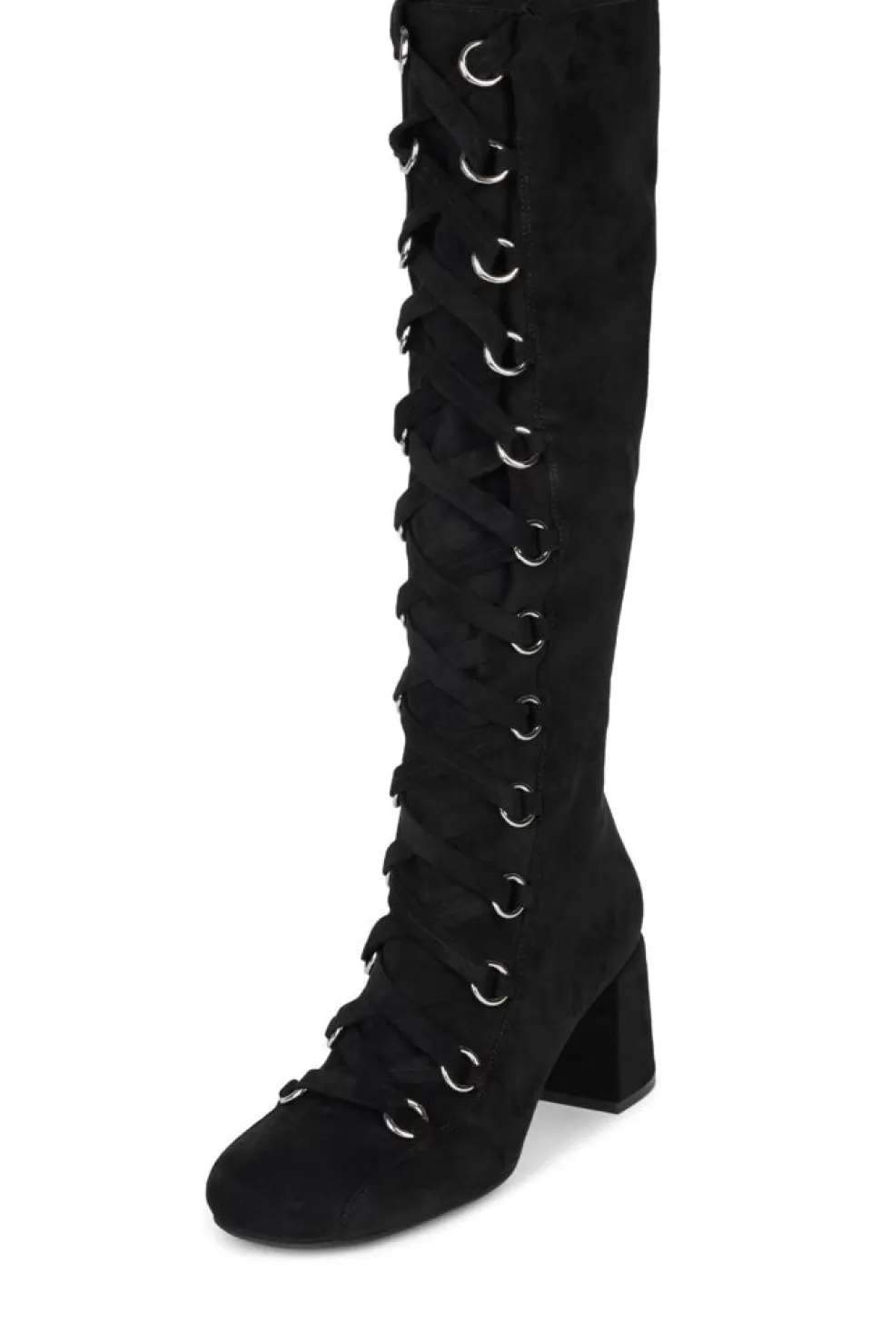 Jeffrey Campbell Boot- Aluma Black Suede