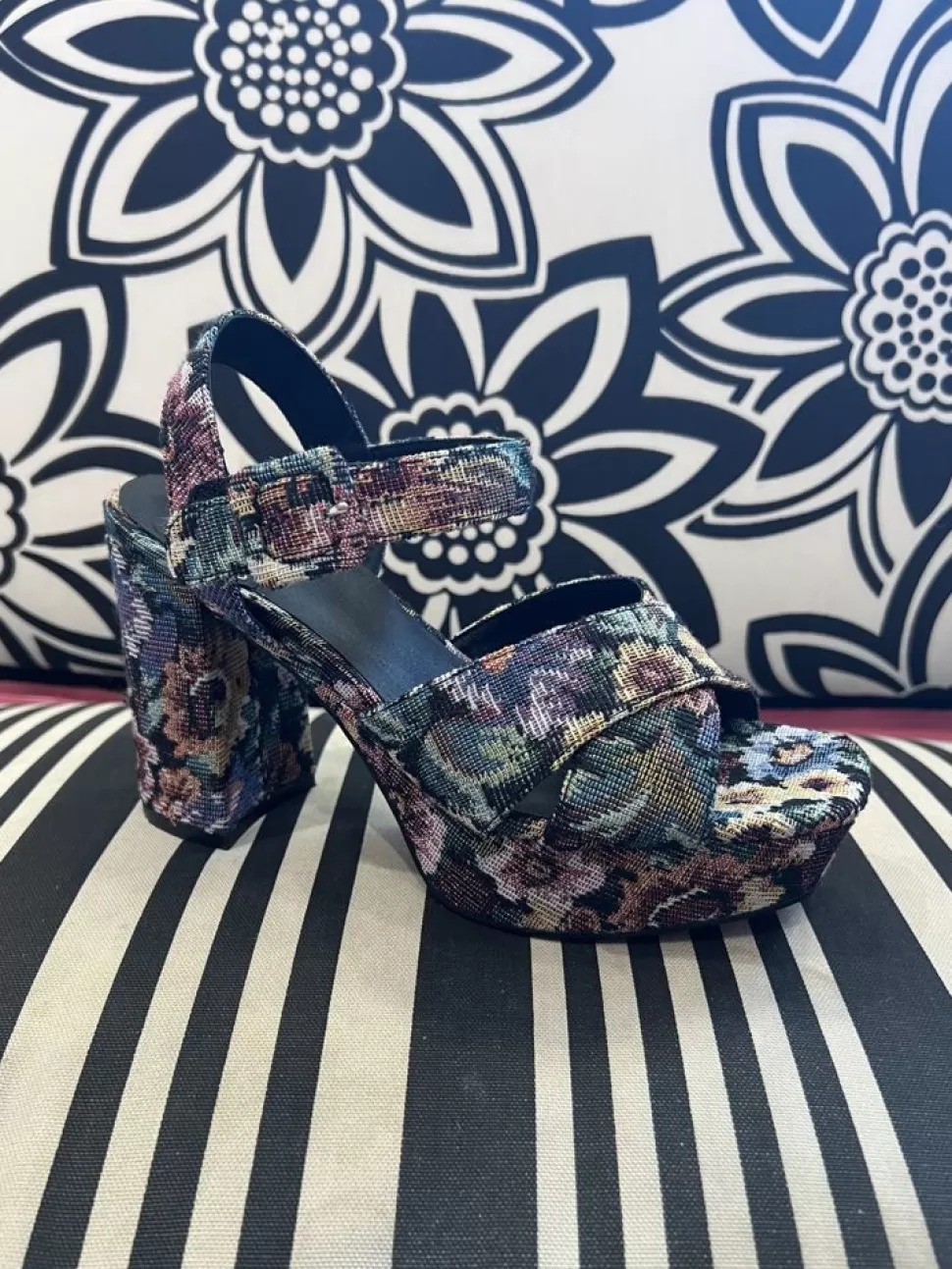 Jeffrey Campbell Heel- Amma Floralplatform