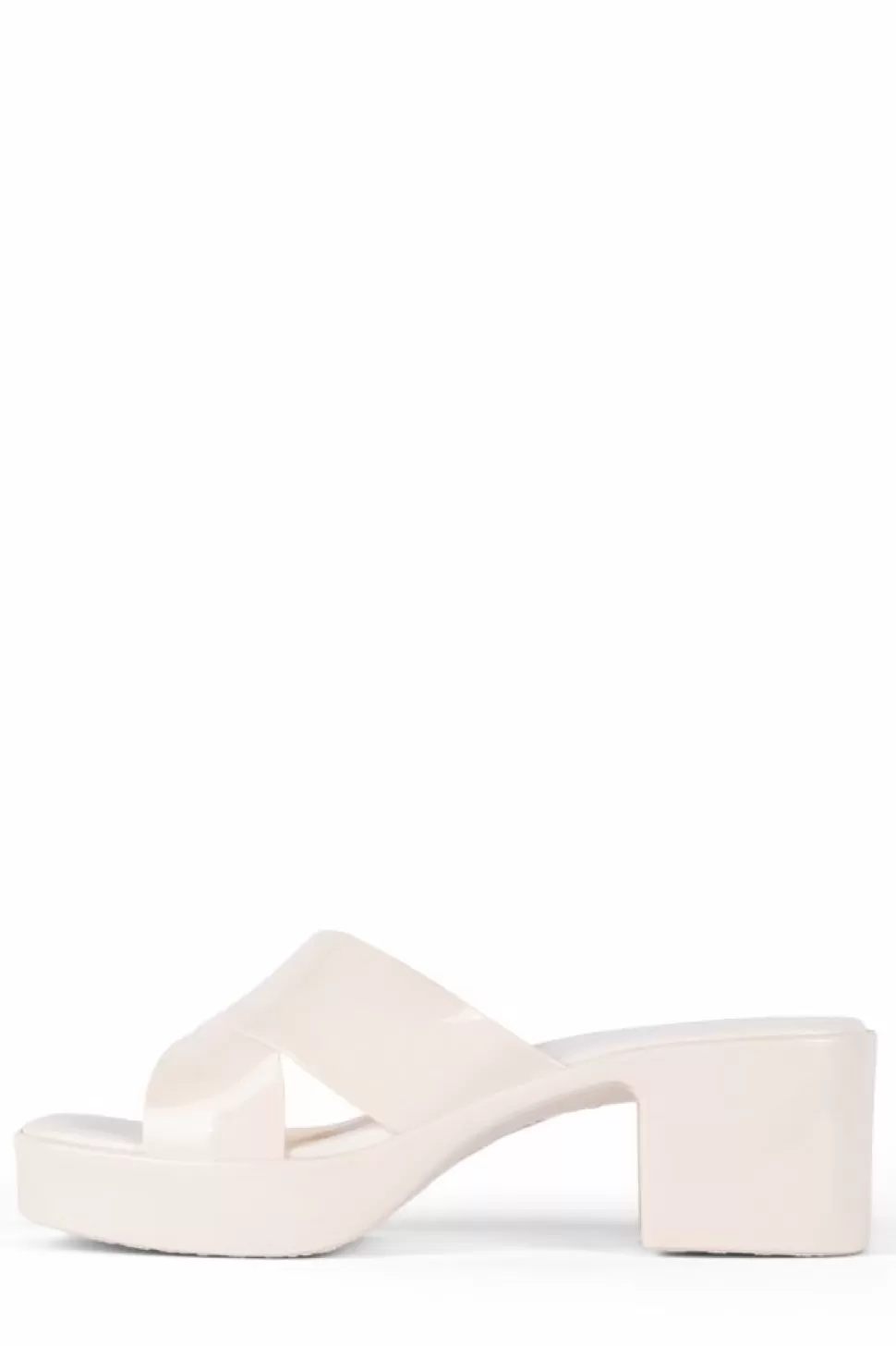 Jeffrey Campbell Sandal- Bubblegum Cream Shiny