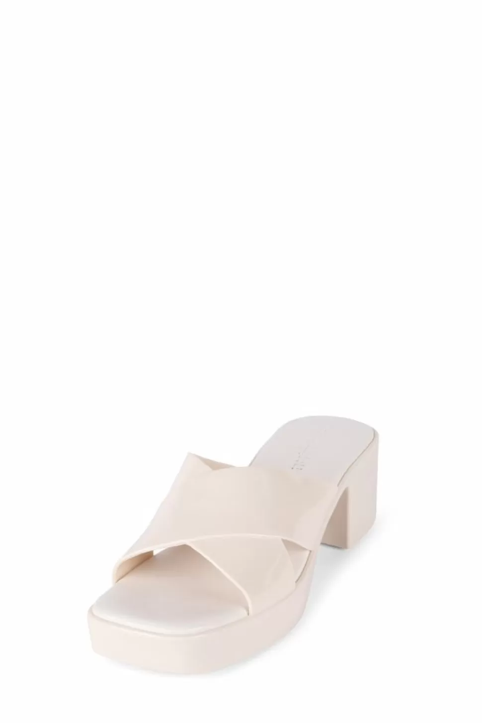 Jeffrey Campbell Sandal- Bubblegum Cream Shiny