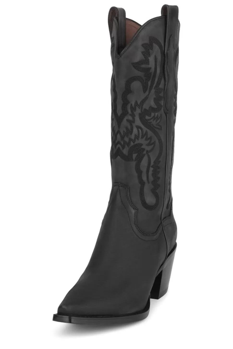 Jeffrey Campbell Boot- Dagget Black Washed Western Boot