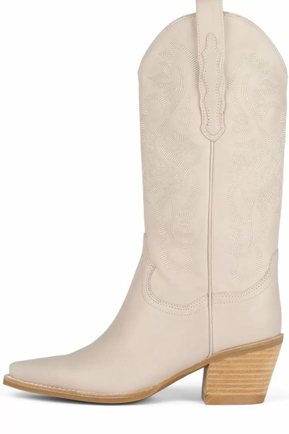 Jeffrey Campbell Boot- Dagget Ice Natural Western Boot