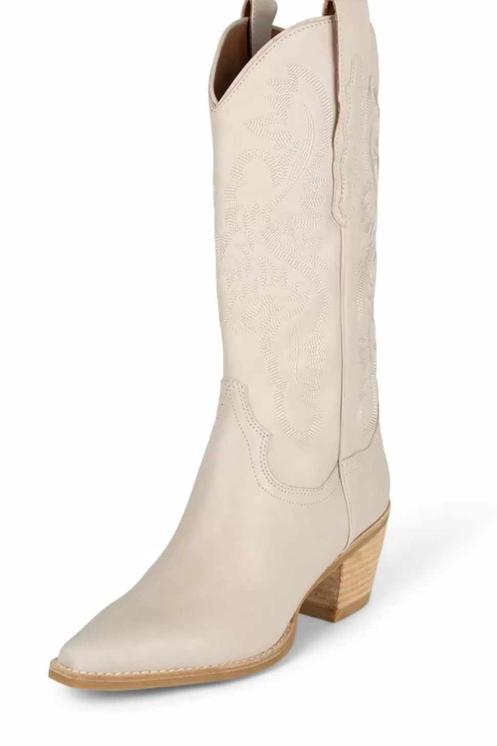 Jeffrey Campbell Boot- Dagget Ice Natural Western Boot