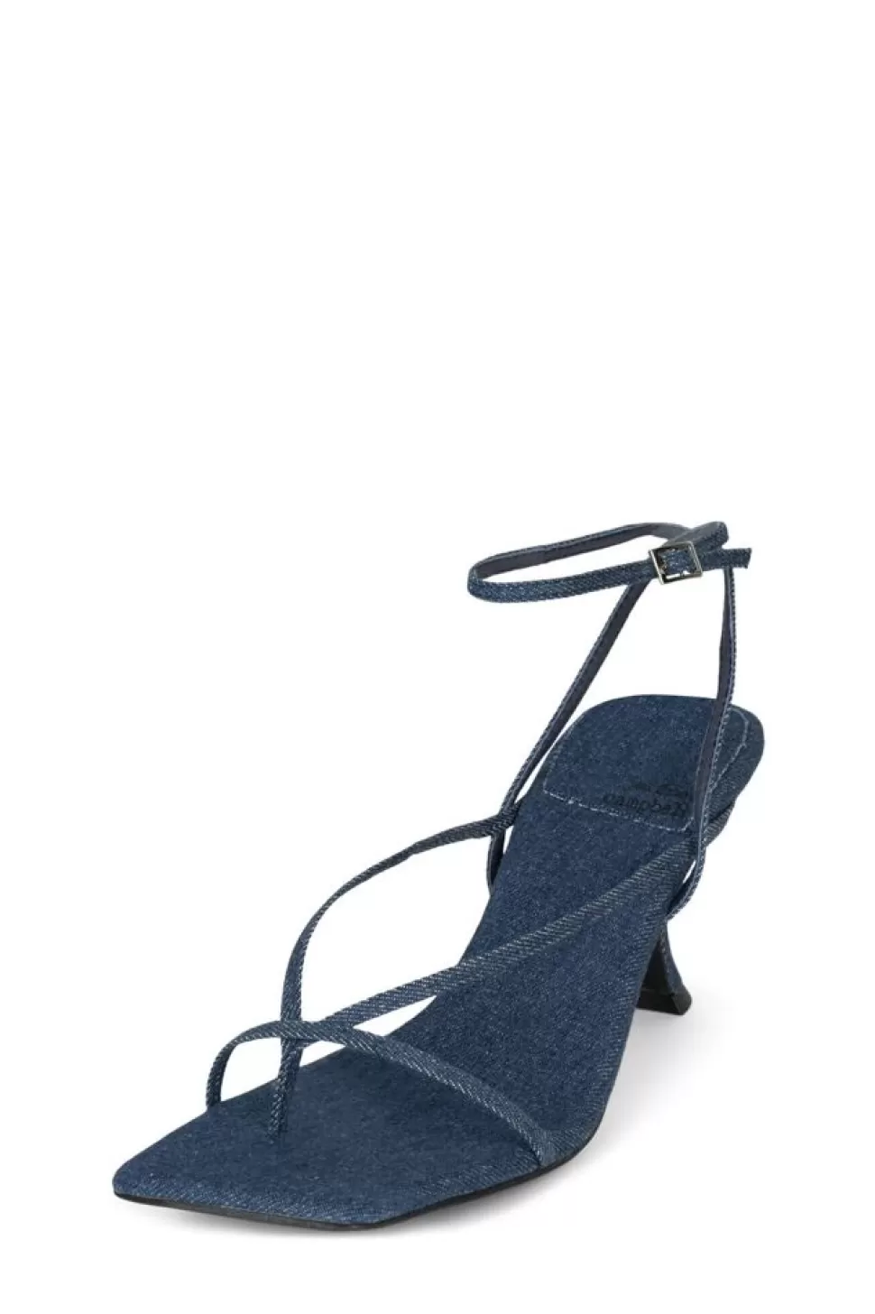 Jeffrey Campbell Heel- Fluxx Blue Denim