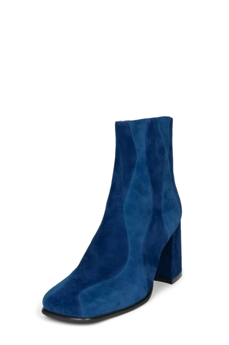 Jeffrey Campbell Boot- Lavalamp Blue Suede Combo