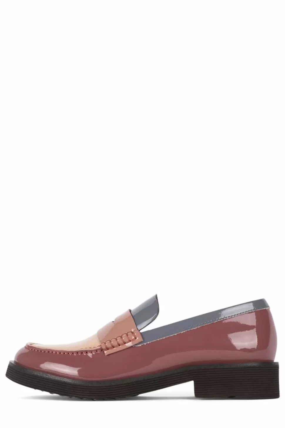 Jeffrey Campbell Loafers/Oxfords- Lenna Loafer Dark Rose