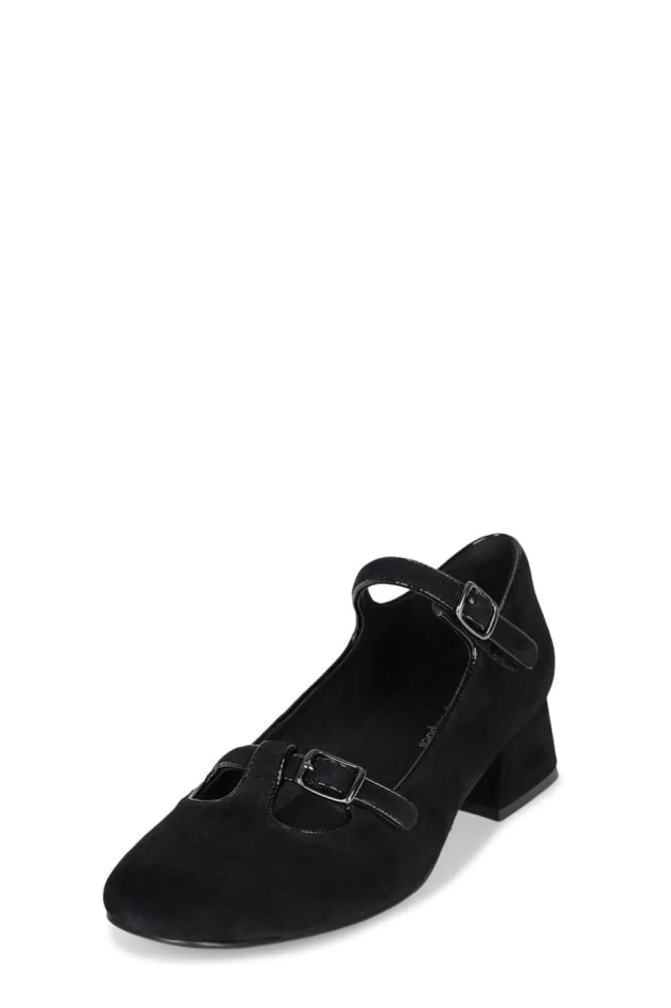 Jeffrey Campbell Heel- Musical Black Suede