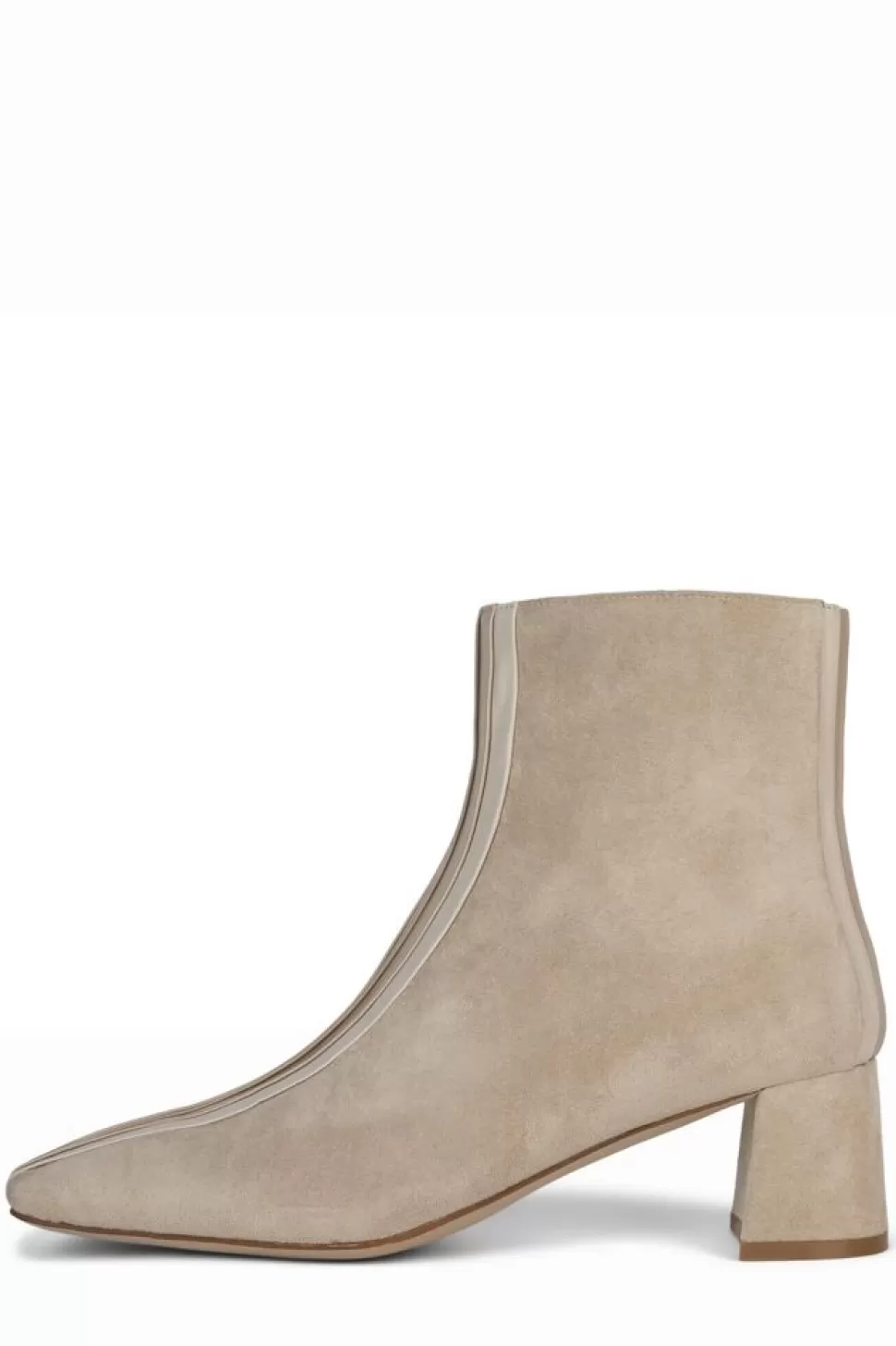 Jeffrey Campbell Boot- Peace-Out Beige Suede Combo