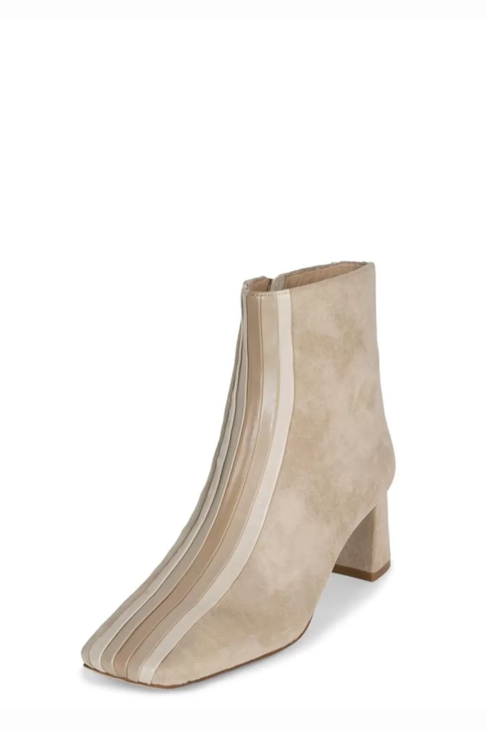 Jeffrey Campbell Boot- Peace-Out Beige Suede Combo