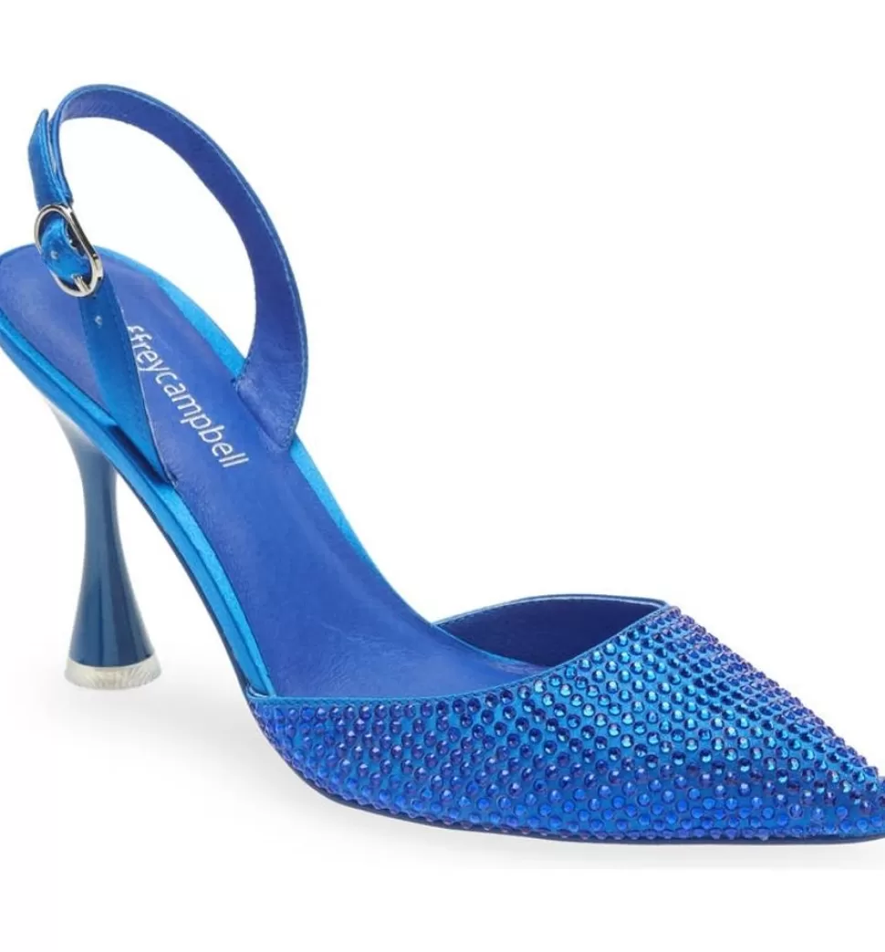 Jeffrey Campbell Heel- Zivote Bright Blue Heel