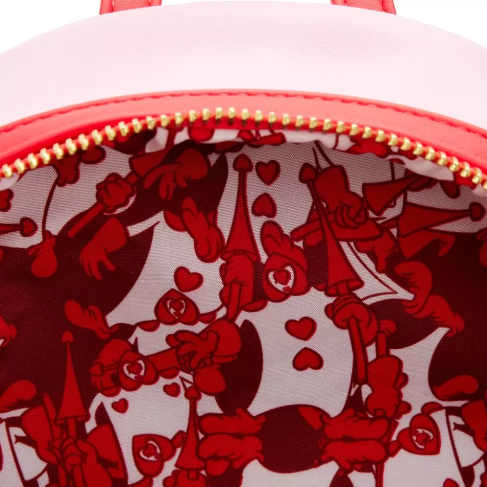 Loungefly Bags- Alice In Wonderland Painting The Roses Red Mini Backpack