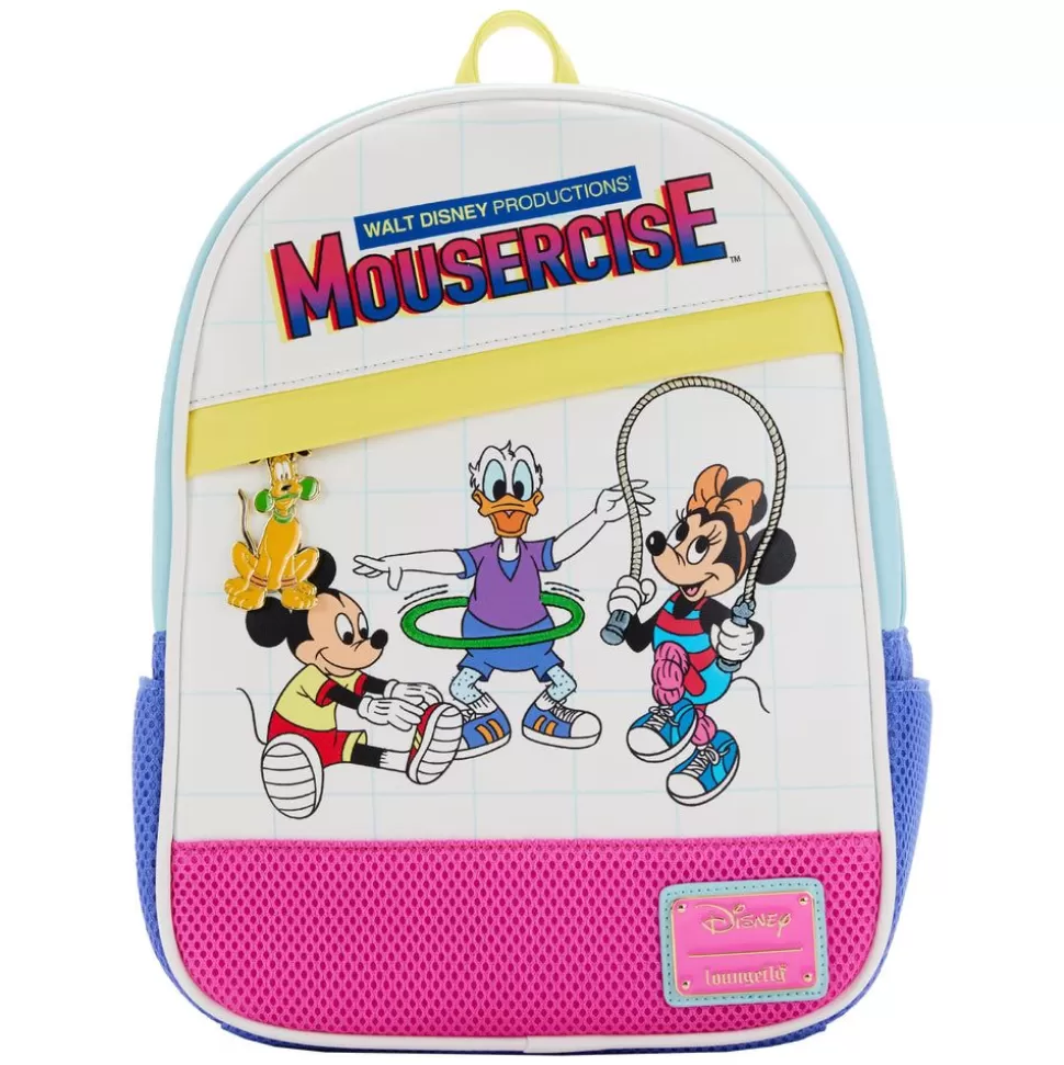 Loungefly Bags- Disney Mousercise Mini Backpack