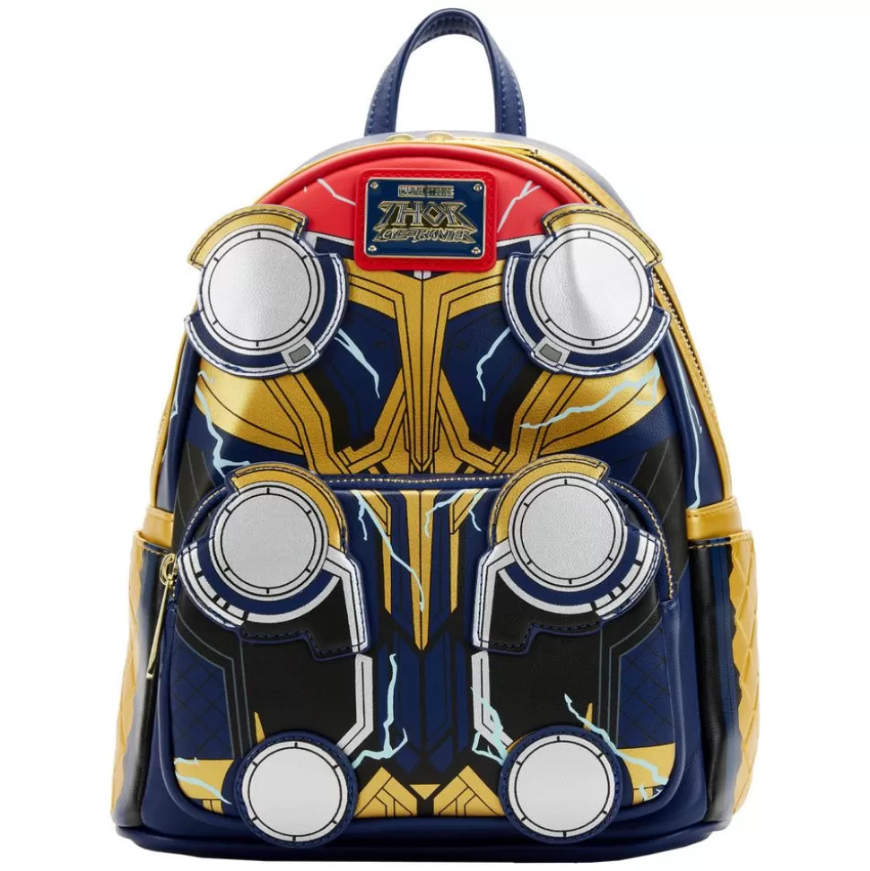 Loungefly Bags- Marvel Thor L&T Cosplay Mini Backpack