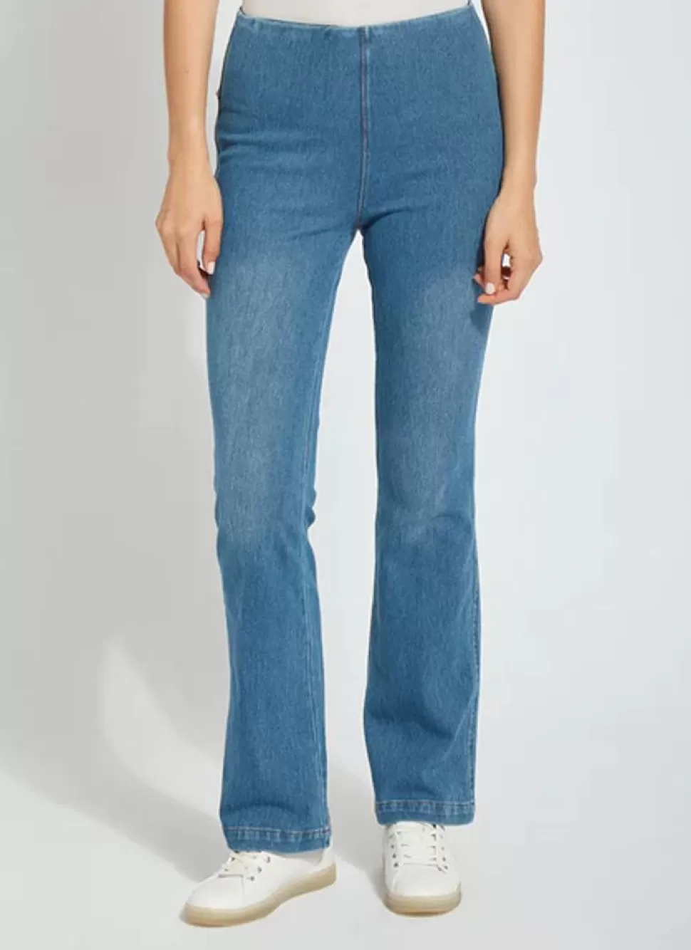 Lysse Jeans- Baby Bootcut Denim Mid Wash