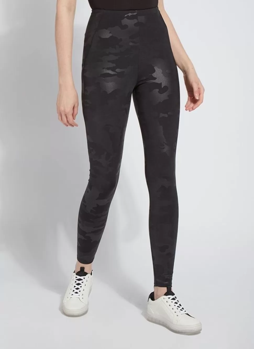 Lysse Leggings- Black Camo Matilda Foil Legging