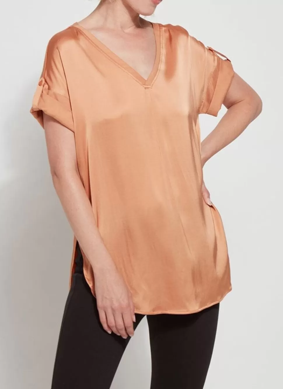 Lysse Blouses- Santorini Top Iced Tea