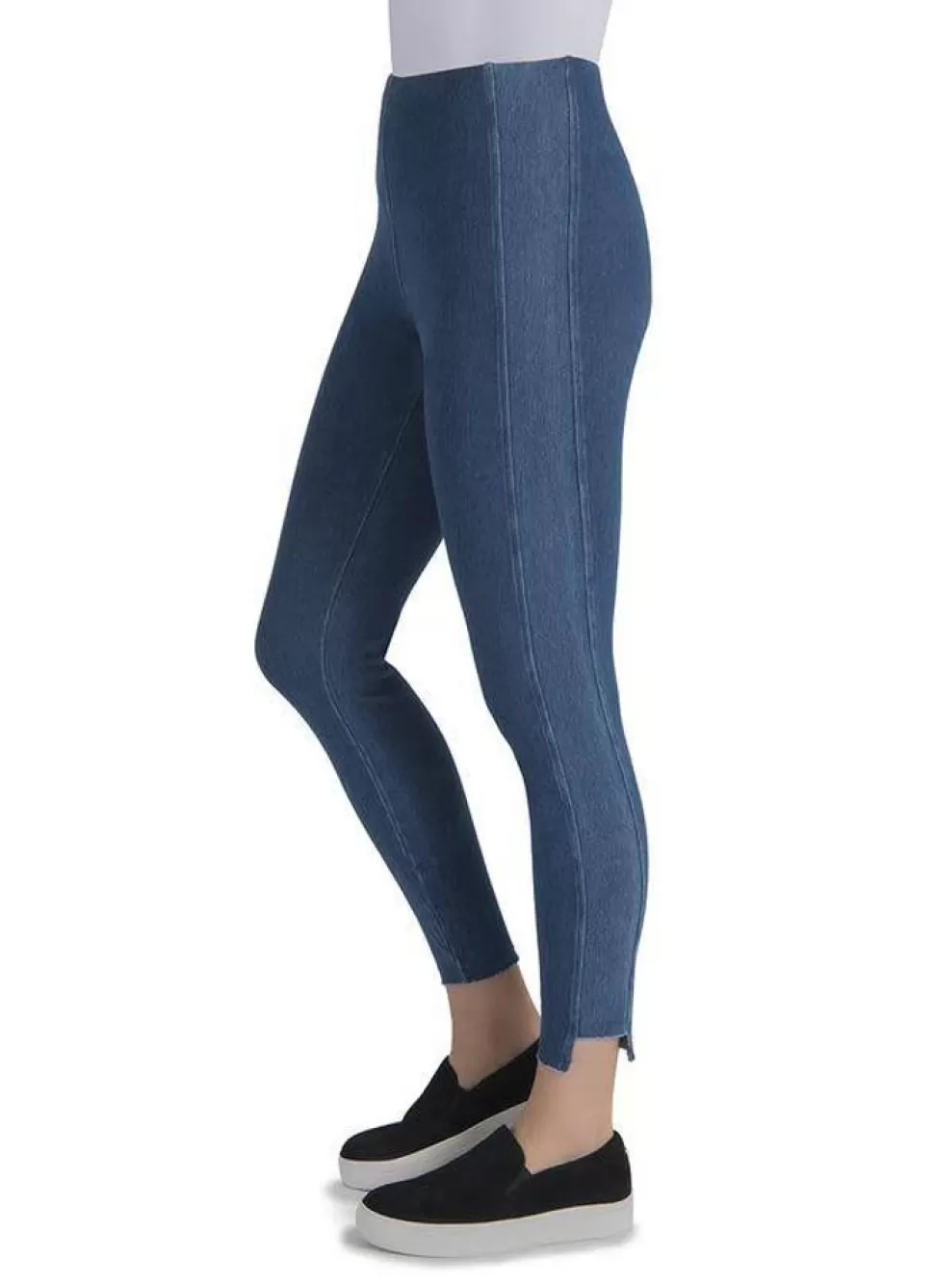 Lysse Jeans- Step Hem Denim Mid Wash