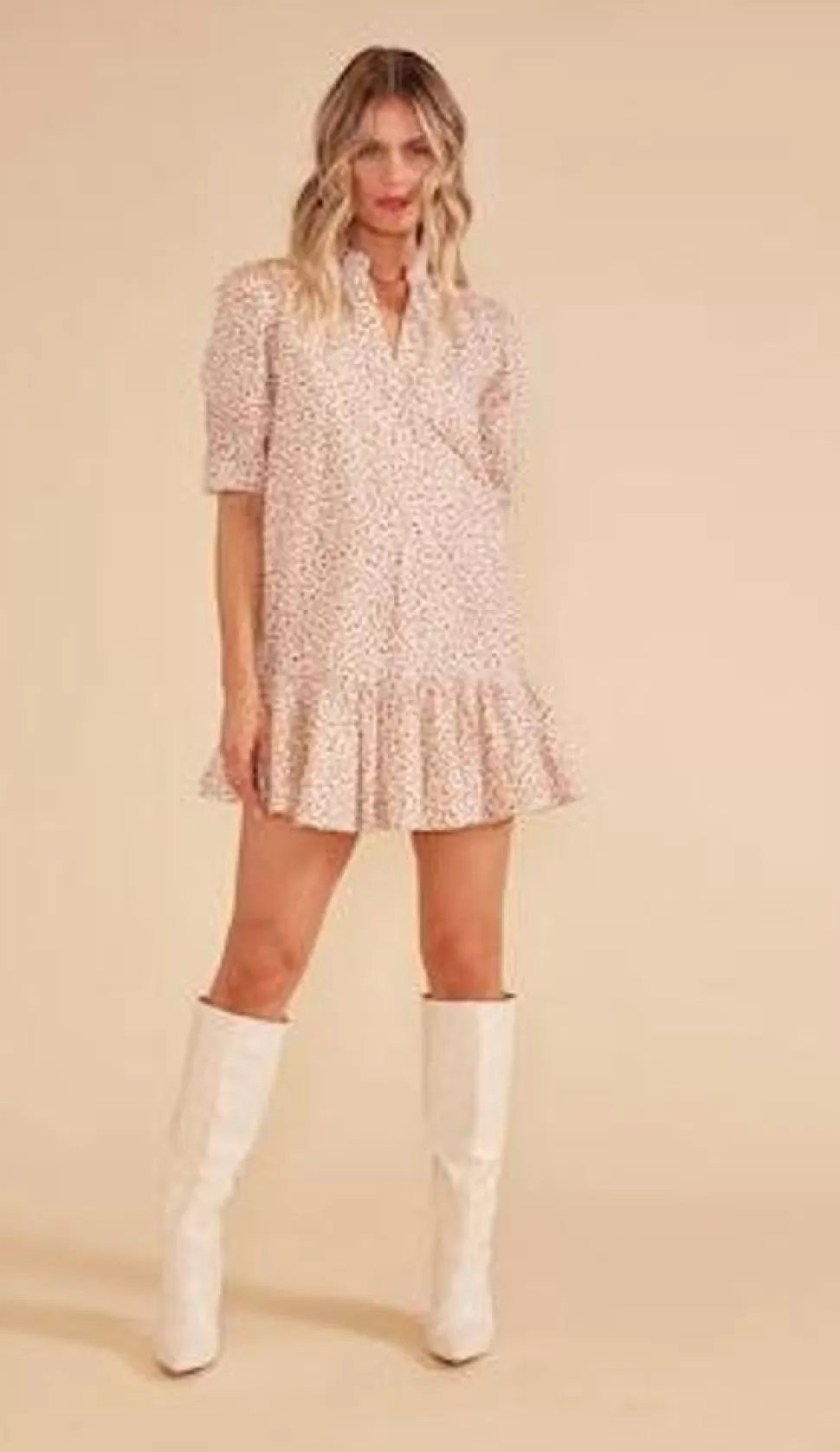 MINKPINK Mini- Freya Belted Mini Dress