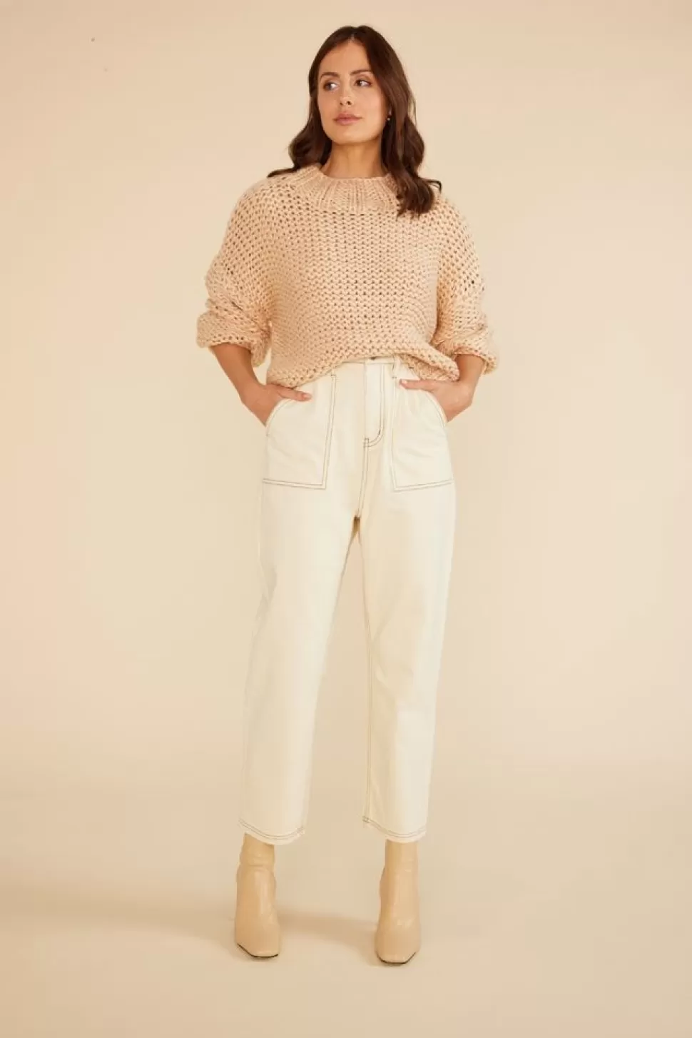 MINKPINK Pants- Logan Drill Pant