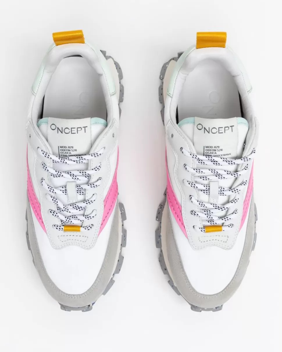 Oncept Sneaker- Osaka - Pink Shockwave