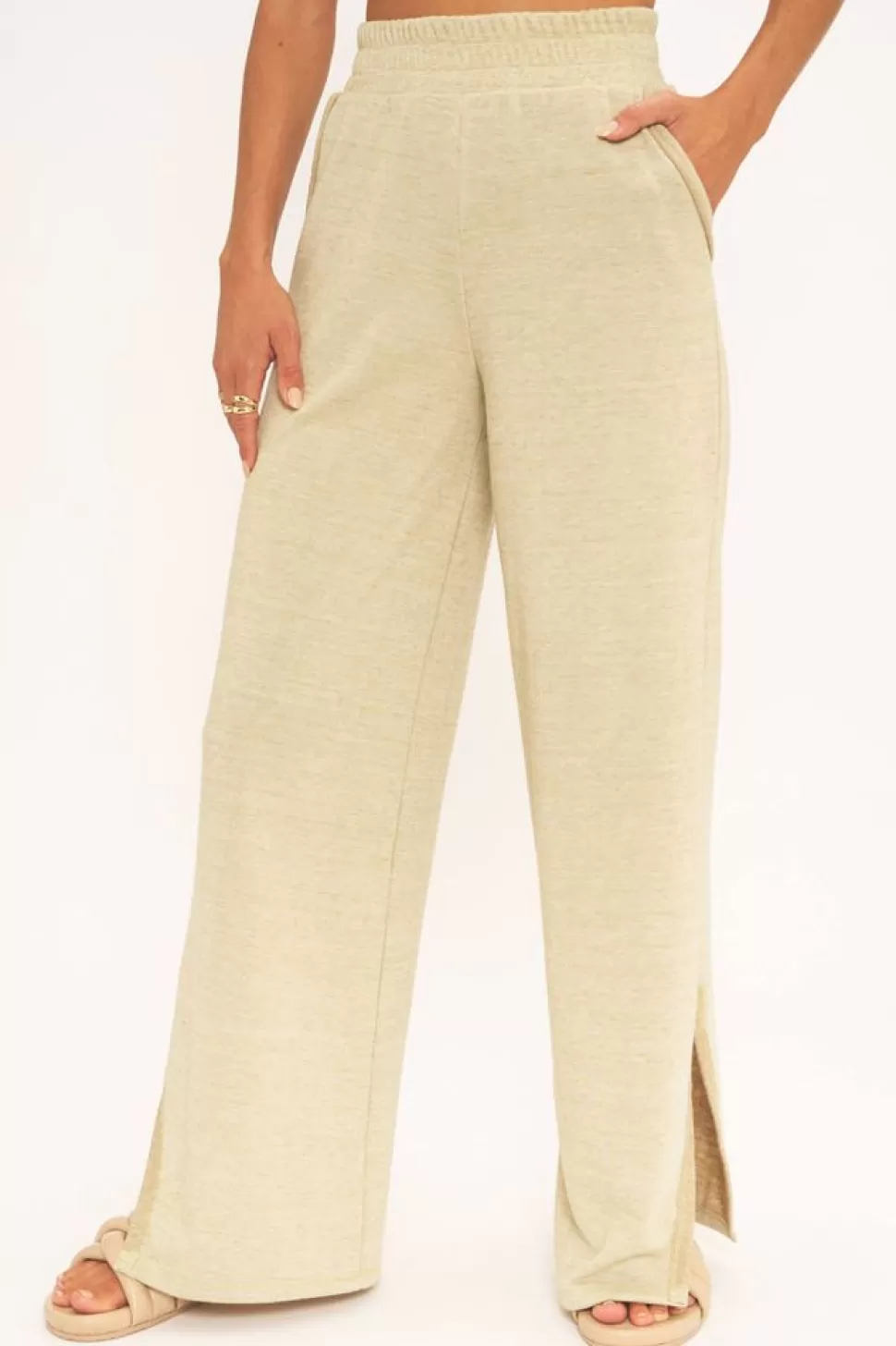 Project Social T Pants- Adey Side Slit Pant