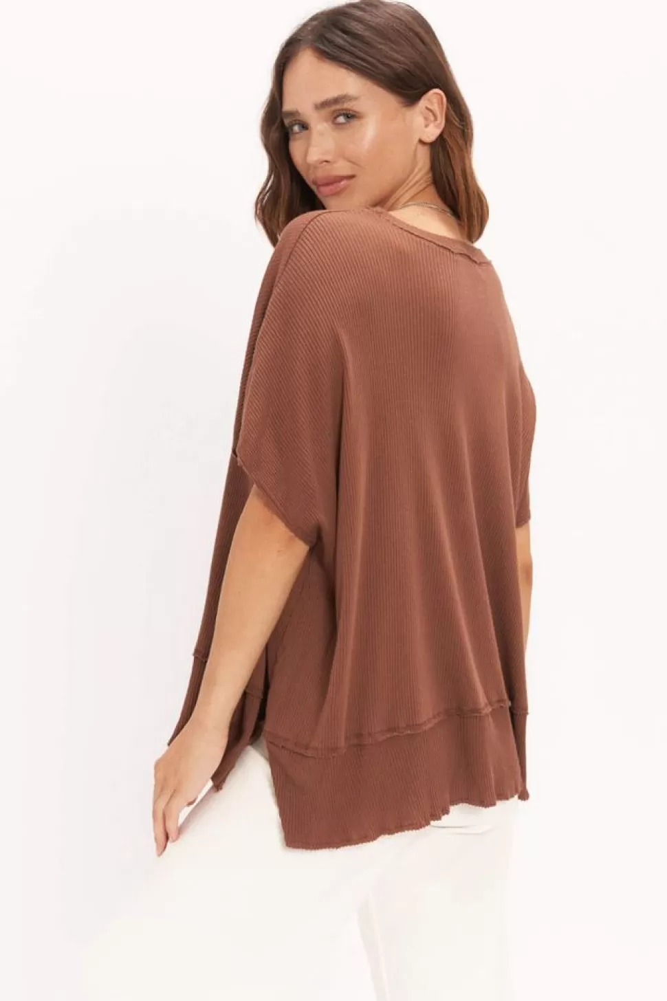 Project Social T T-Shirts- Dalette Maple Rib Tee