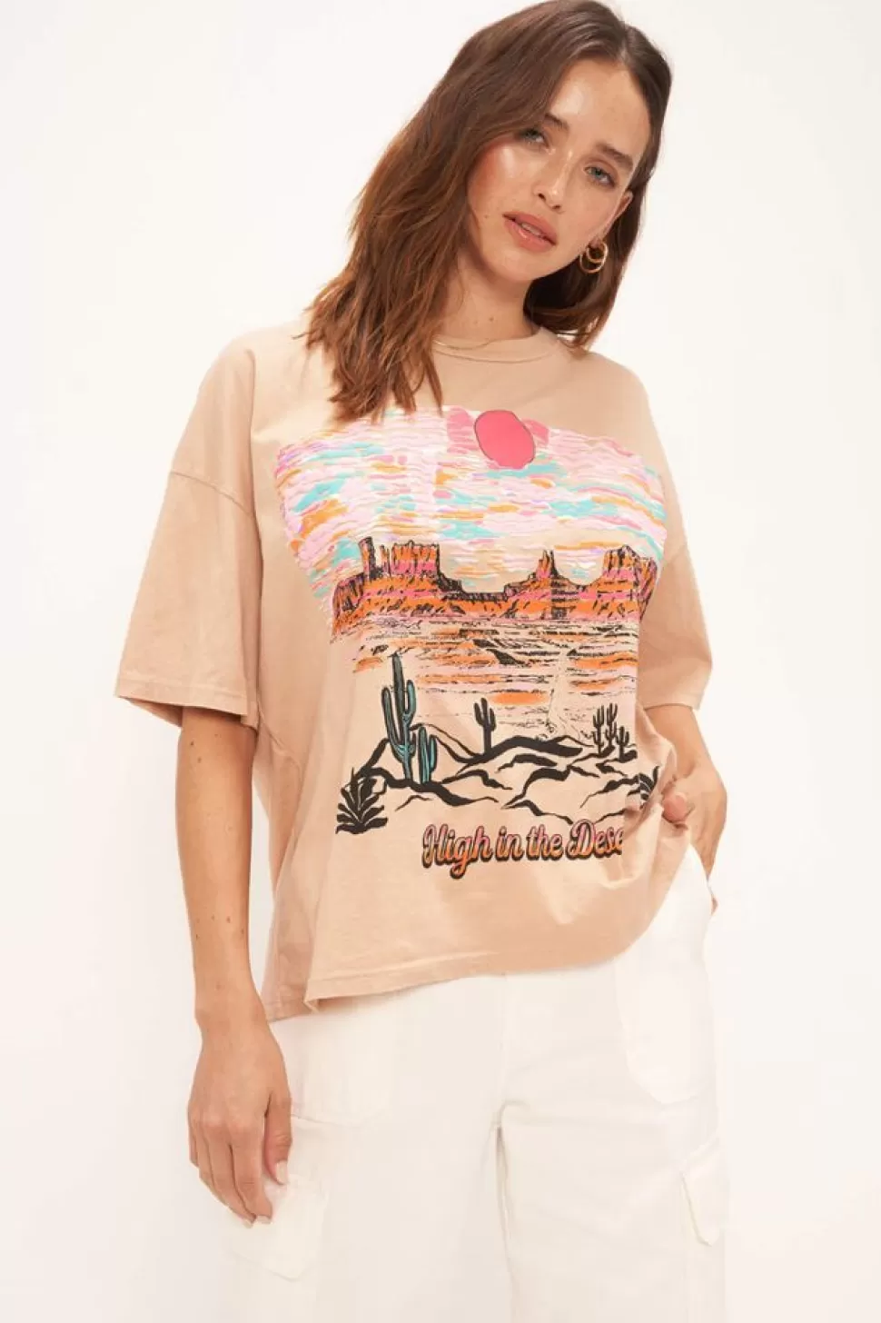 Project Social T T-Shirts- High Desert Bf Tee