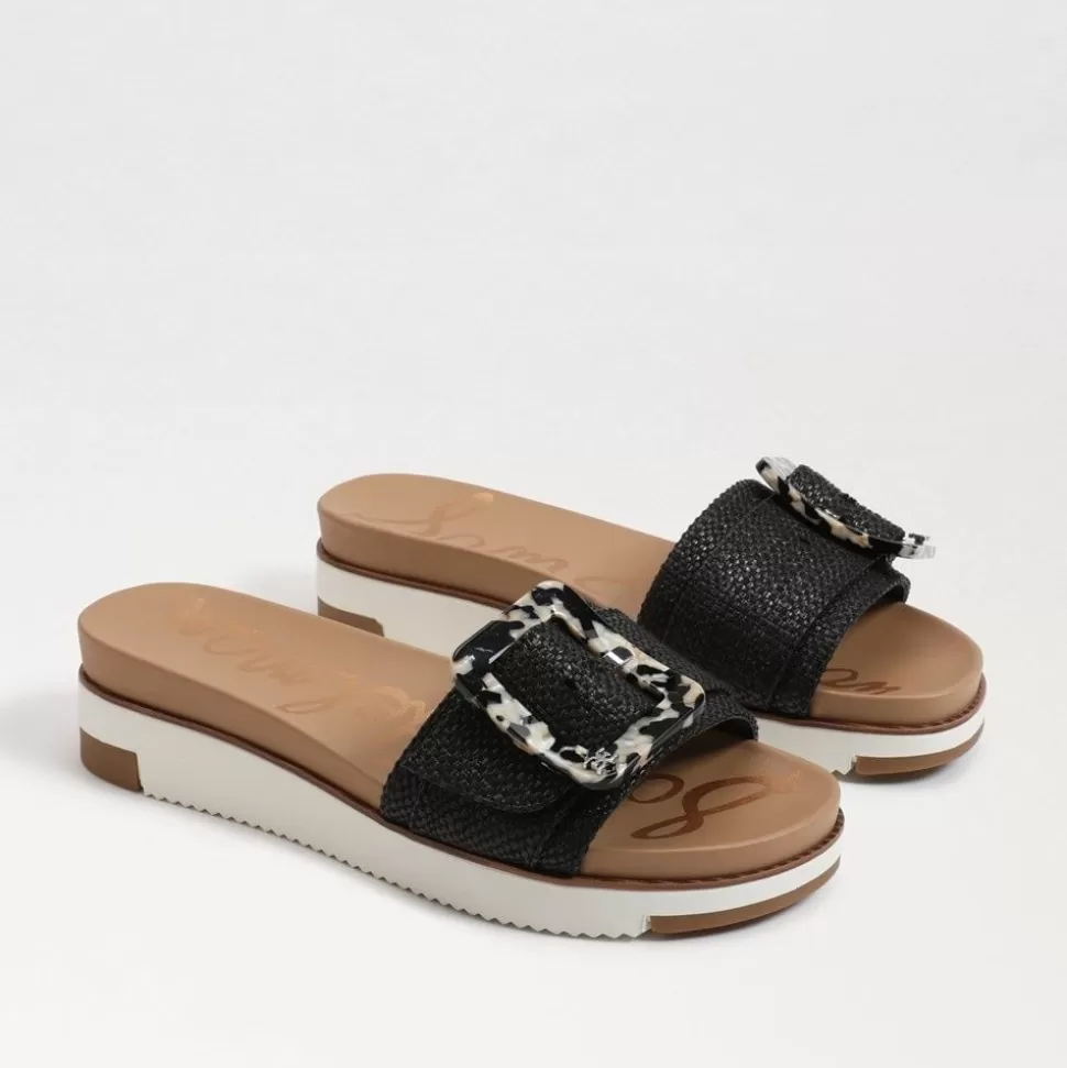 Sam Edelman Sandal- Ariane Black Slide Sandal