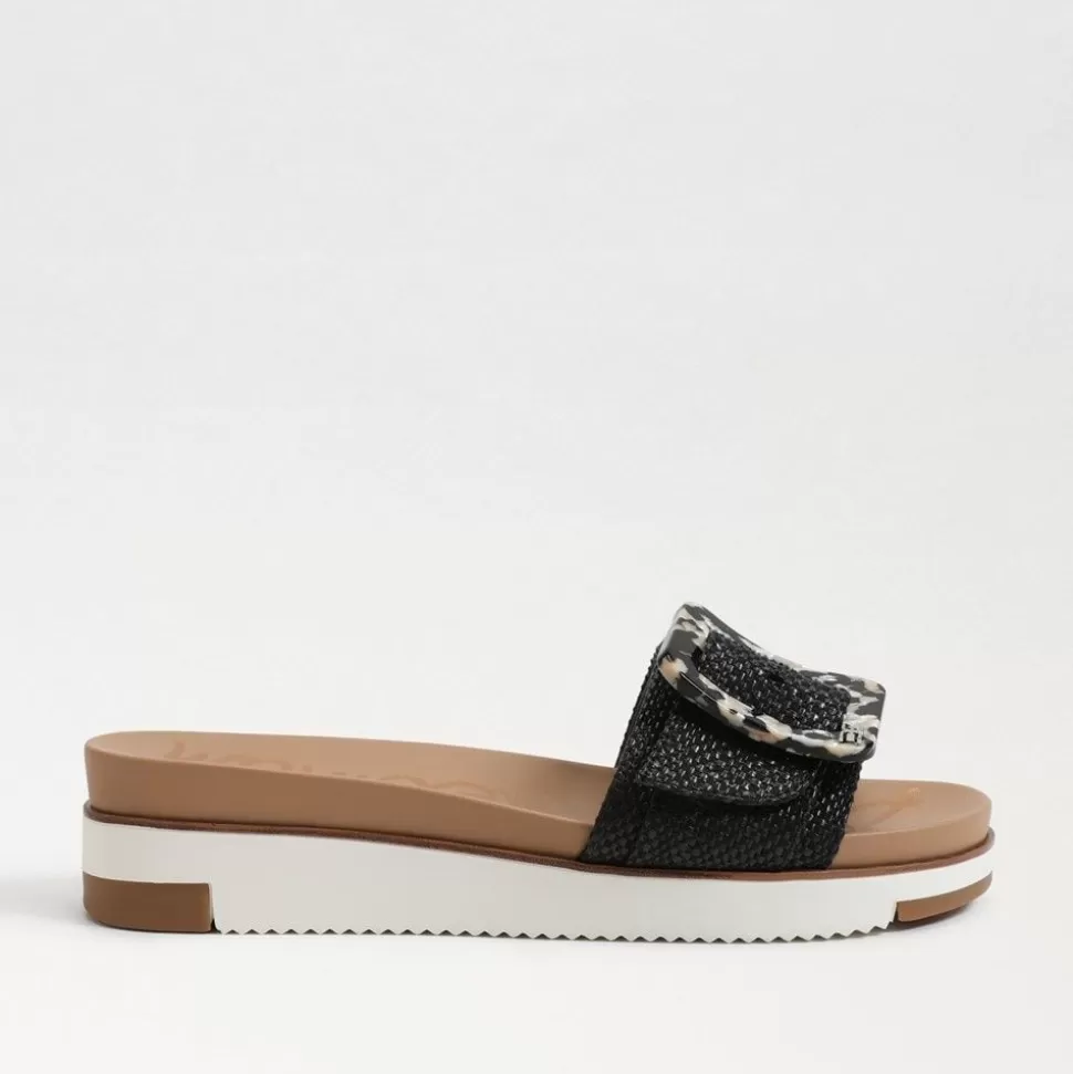 Sam Edelman Sandal- Ariane Black Slide Sandal