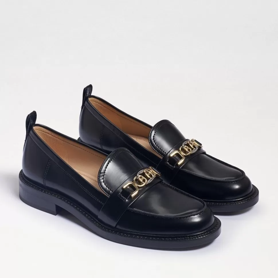 Sam Edelman Loafers/Oxfords- Christy Black Shiny Loafer