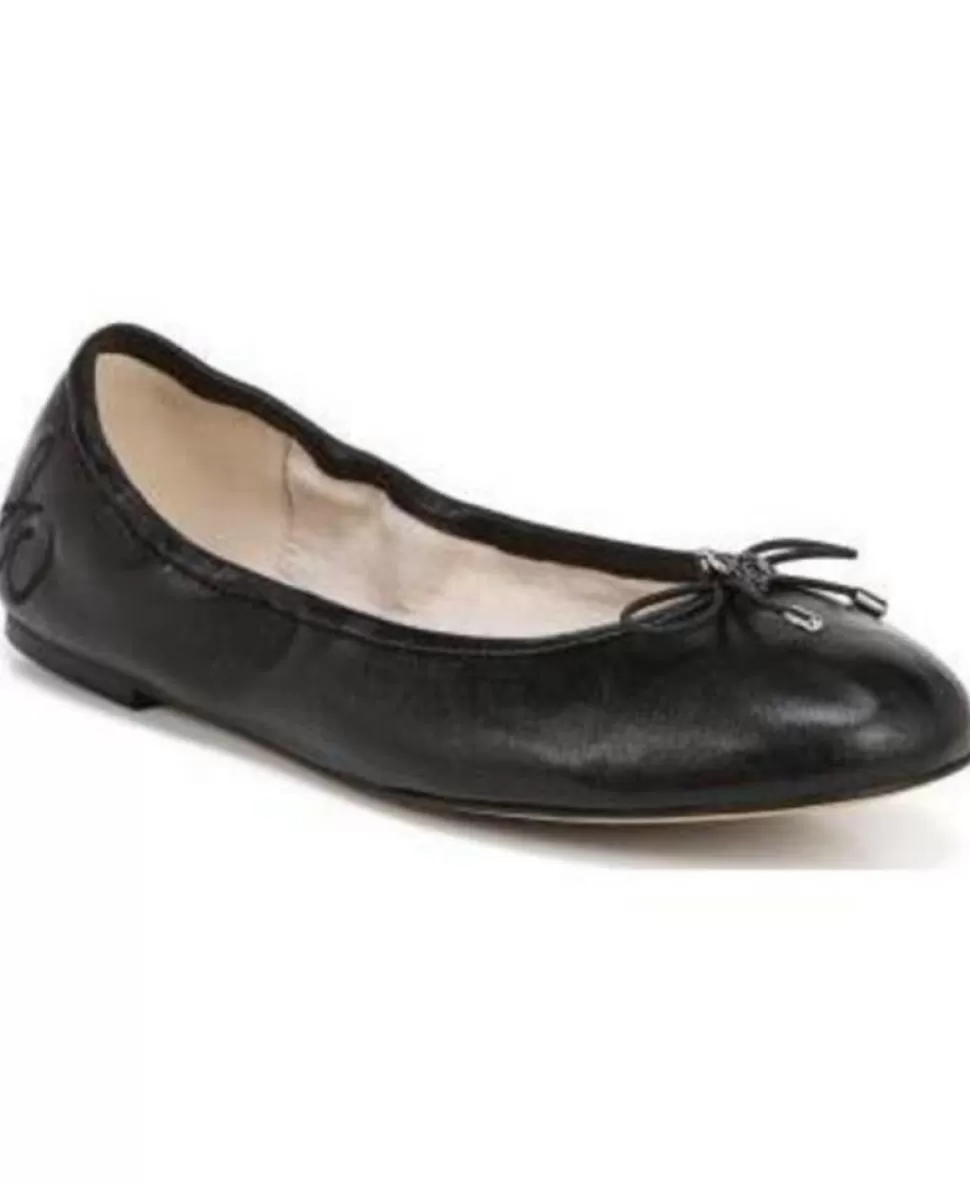 Sam Edelman Flat- Felicia Black Leather