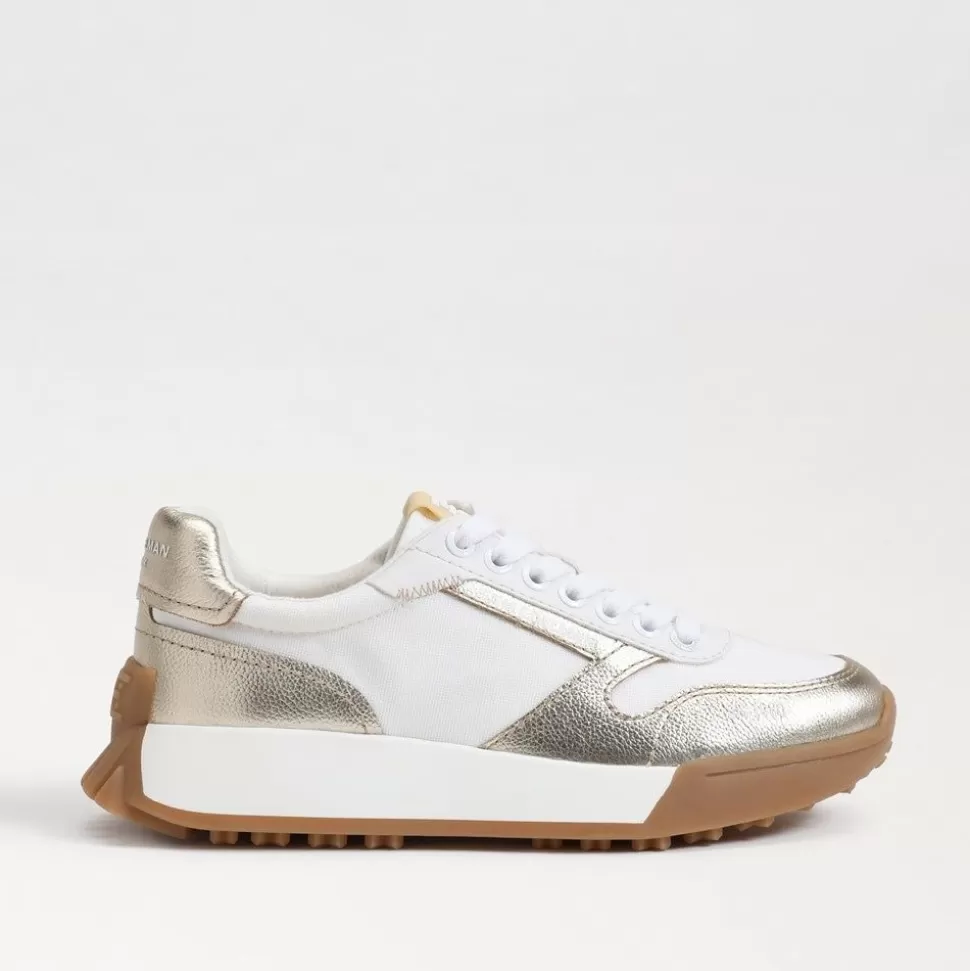 Sam Edelman Sneaker- Layla Sneaker White/Gold