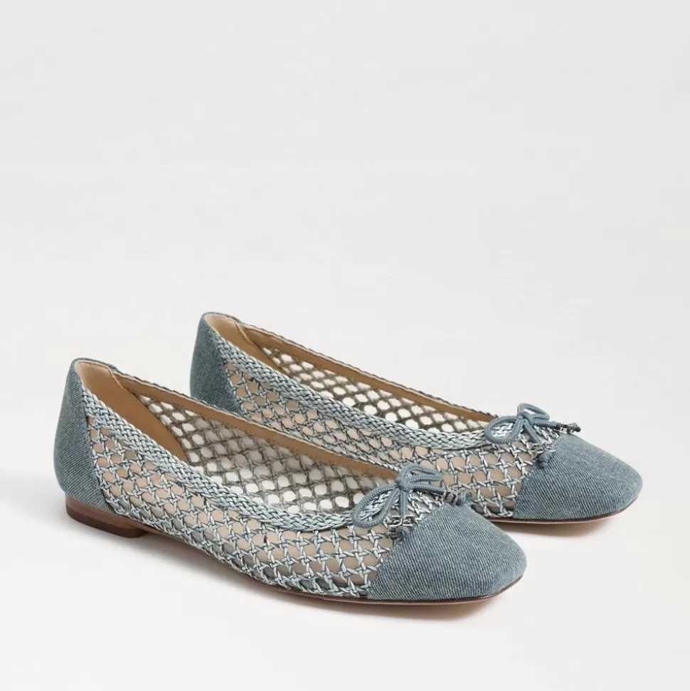 Sam Edelman Flat- May Denim Ballet Flat