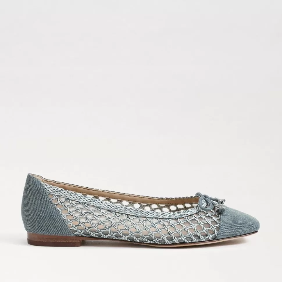 Sam Edelman Flat- May Denim Ballet Flat