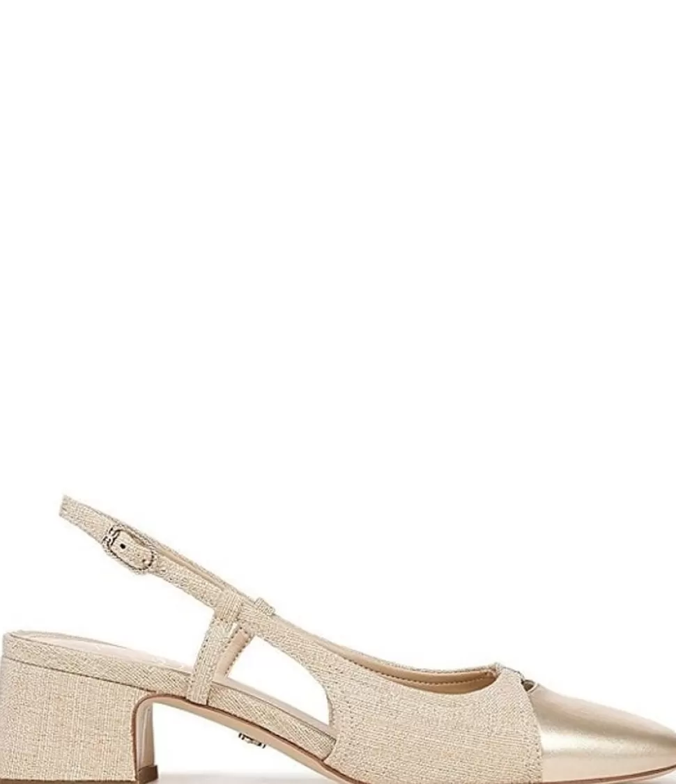 Sam Edelman Heel- Tarra 2 Gold Slingback