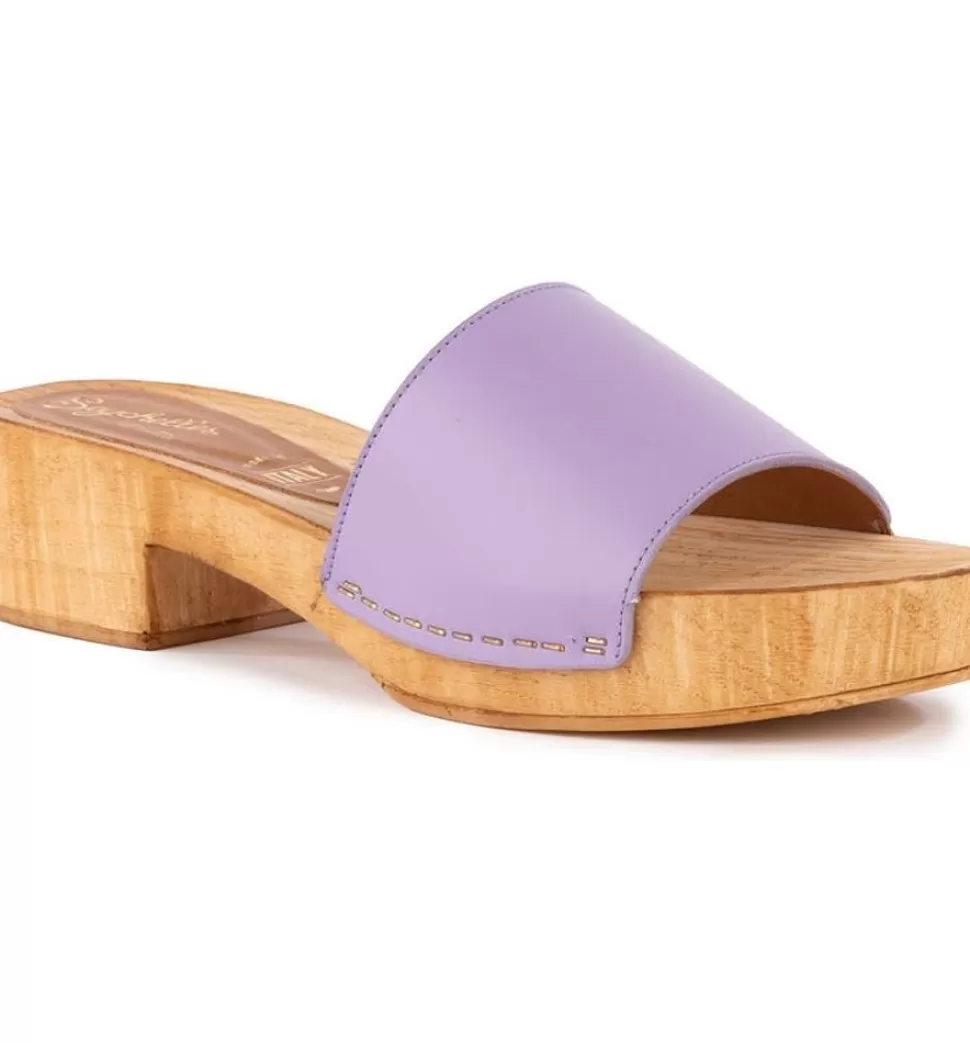 Seychelles Sandal- Marine Layer Lavender Slide