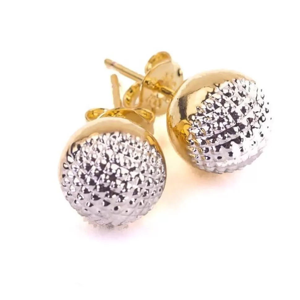 Sheila Fajl Jewelry- Bosnia Sphere Stud Gold