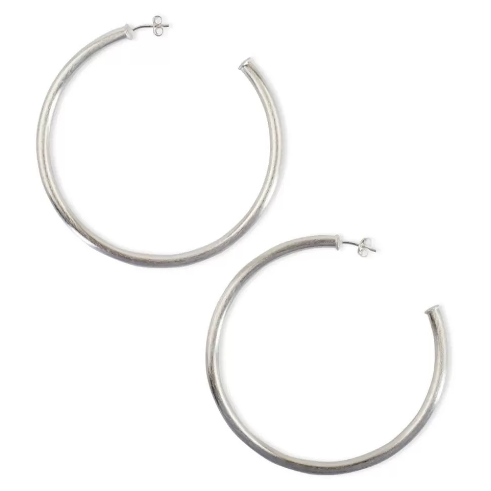 Sheila Fajl Jewelry- Everybody'S Favorite Hoops Silver