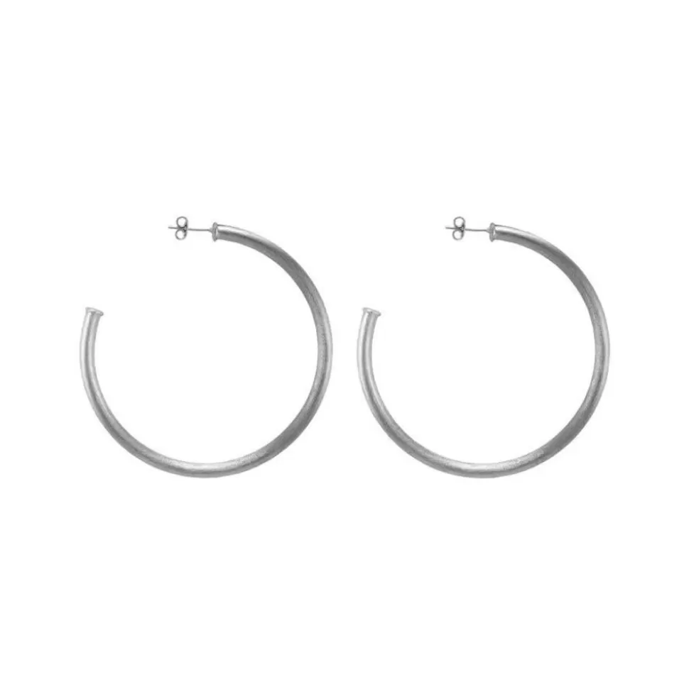 Sheila Fajl Jewelry- Petite Everybody'S Favorite Hoops Gun Metal