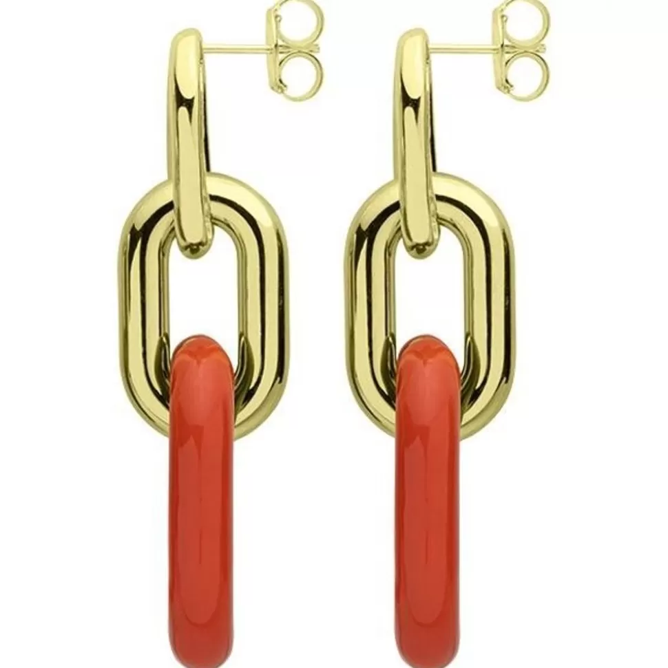 Sheila Fajl Jewelry- Shakedown Earrings Orange