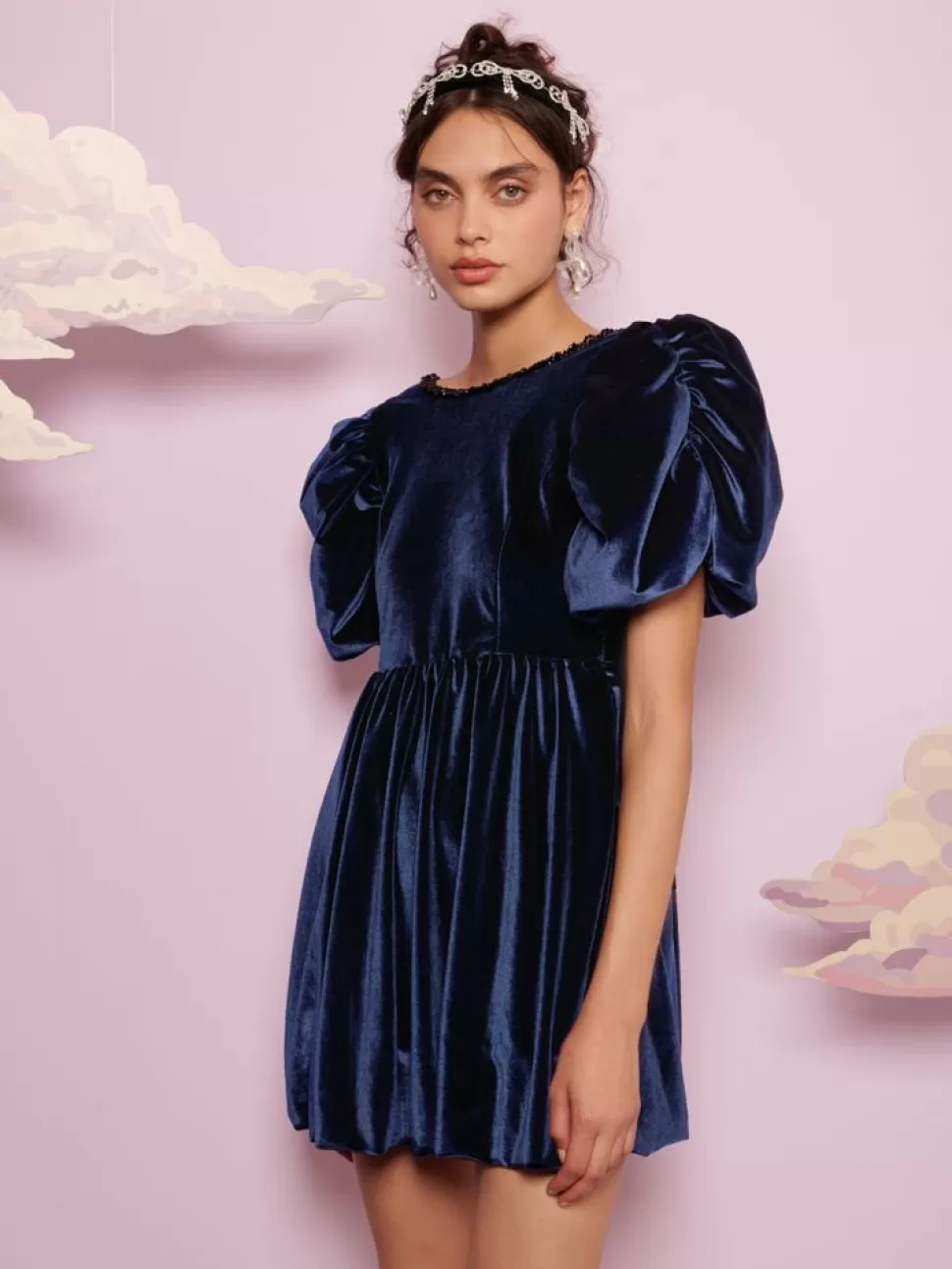 Sister Jane Mini- Spell Velvet Mini Dress