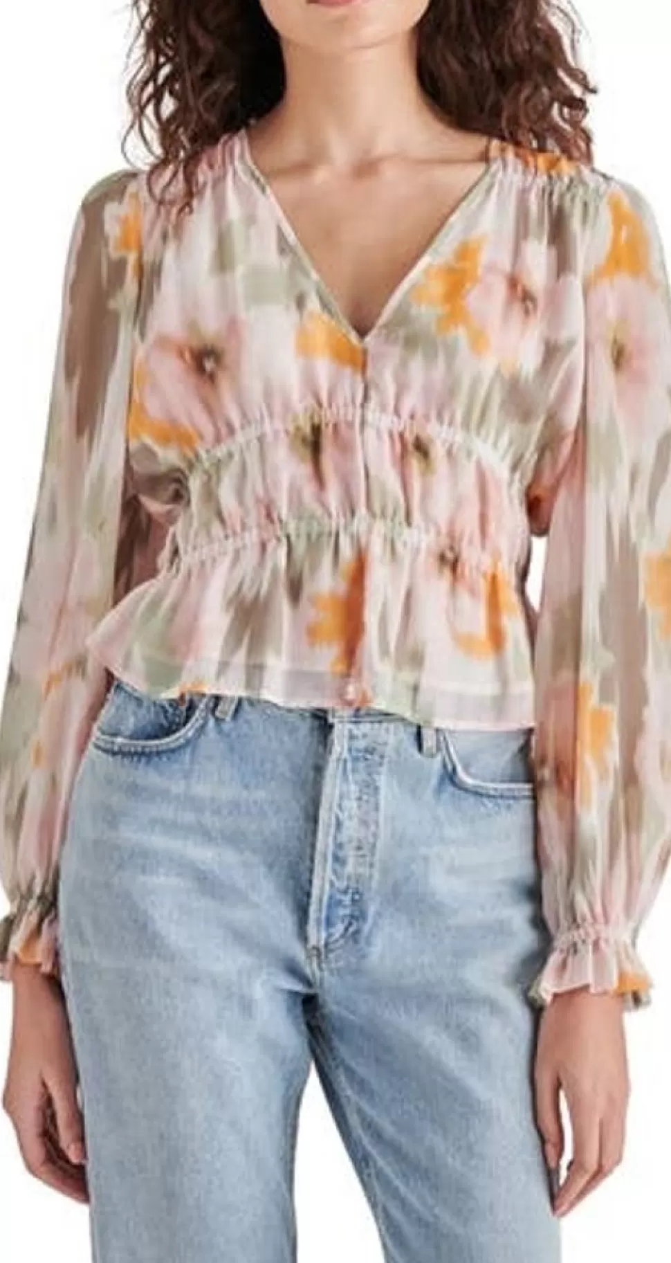 Steve Madden Blouses- Ardenne Floral Top