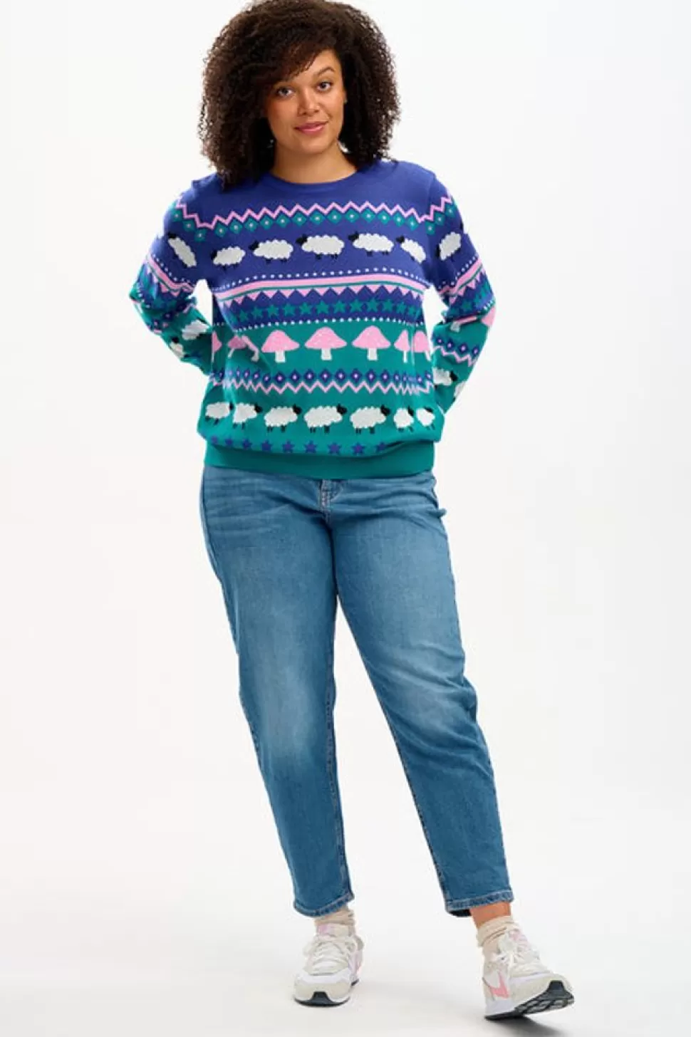 Sugarhill Brighton Sweaters- Rosie Jumper - Multi, Rural Fairisle