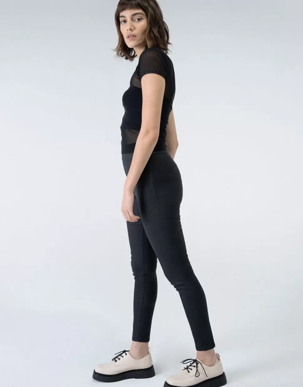 Unpublished Leggings- Ava Vegan Legging In Burnished